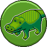 Crocodilo Feliz